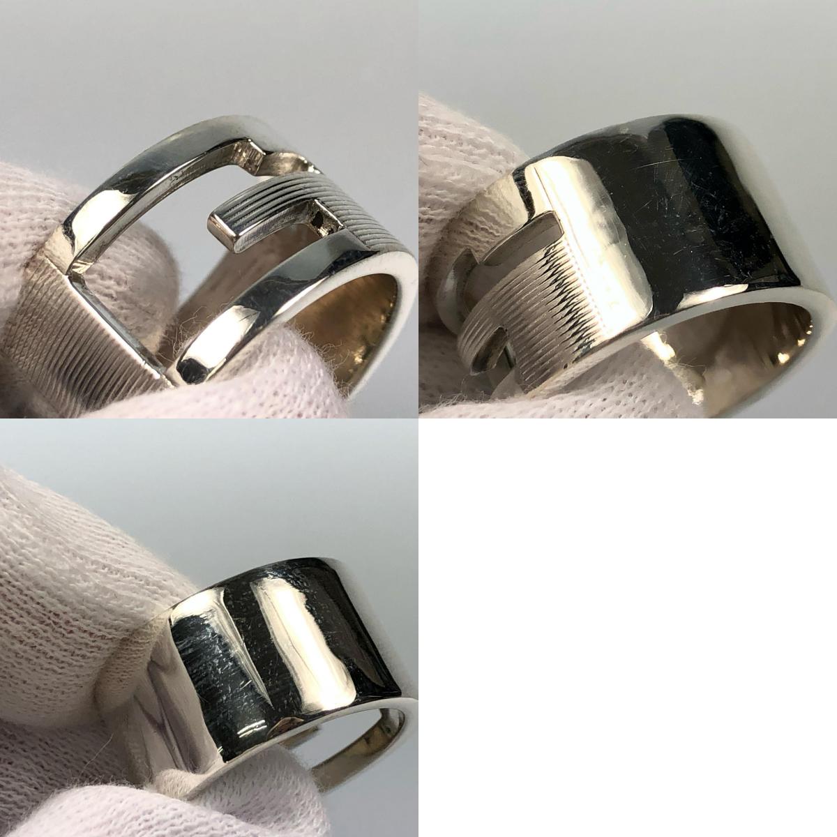 GUCCI | グッチ カットアウトGワイド リング・指輪 シルバーリング
