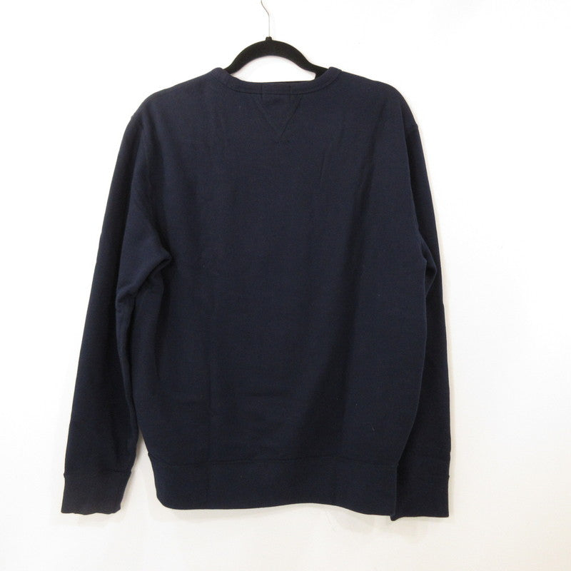【中古】POLO RALPH LAUREN | ポロ・ラルフローレン ロゴフリーススウェットシャツ スウェット ネイビー サイズ:M