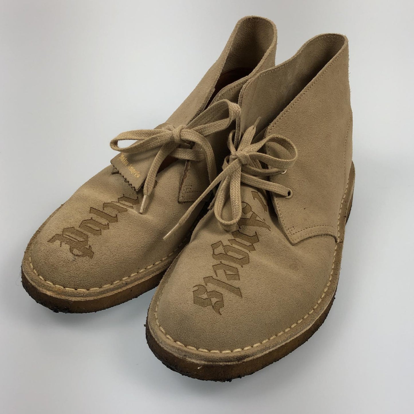 【中古】Palm Angels | パームエンジェルス DESERT BOOTS ブーツ ベージュ 26.5cm