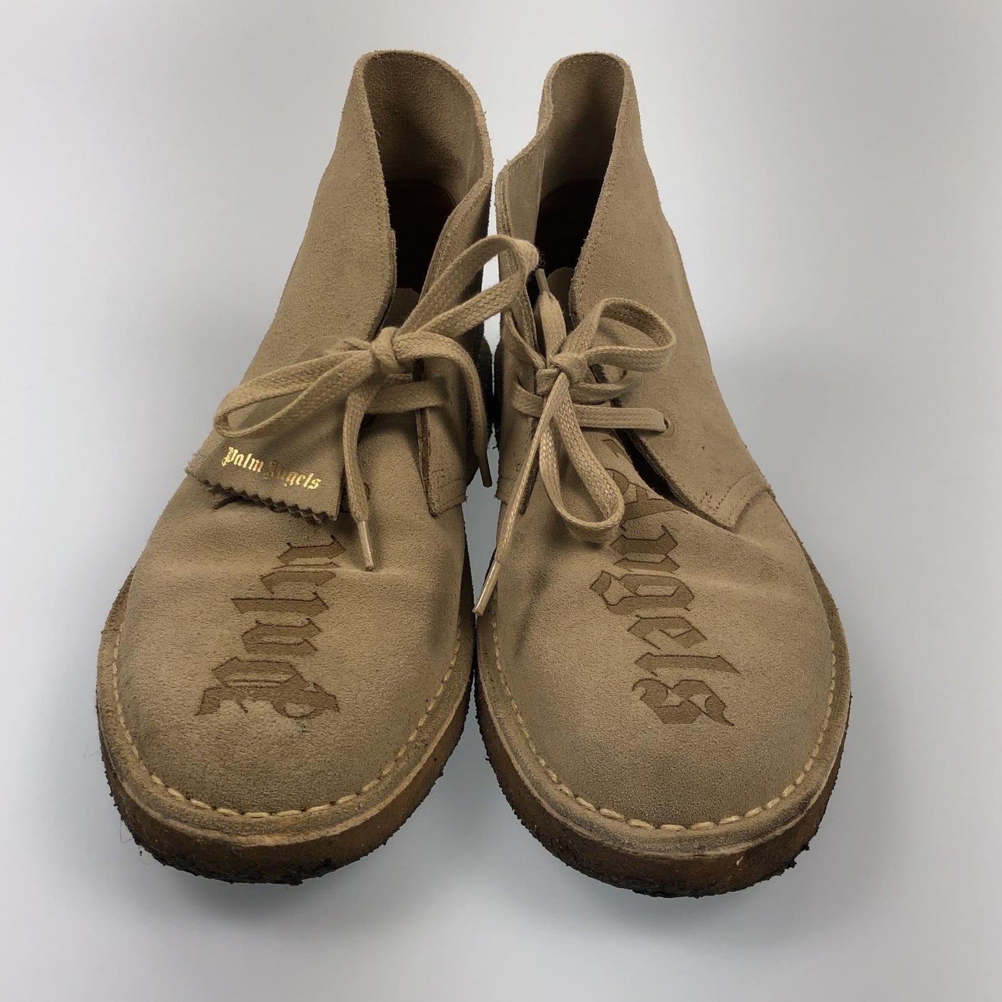【中古】Palm Angels | パームエンジェルス DESERT BOOTS ブーツ ベージュ 26.5cm