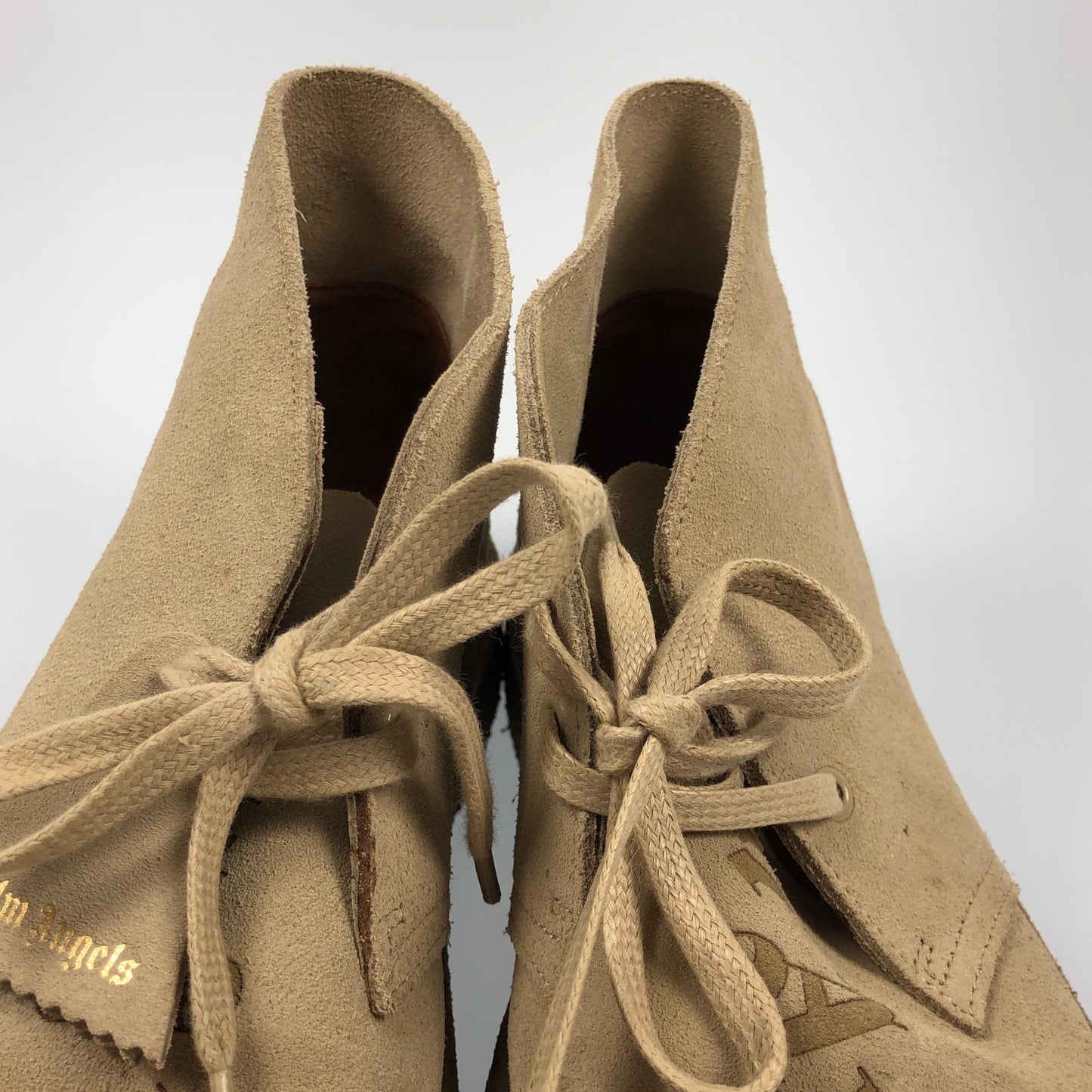 【中古】Palm Angels | パームエンジェルス DESERT BOOTS ブーツ ベージュ 26.5cm