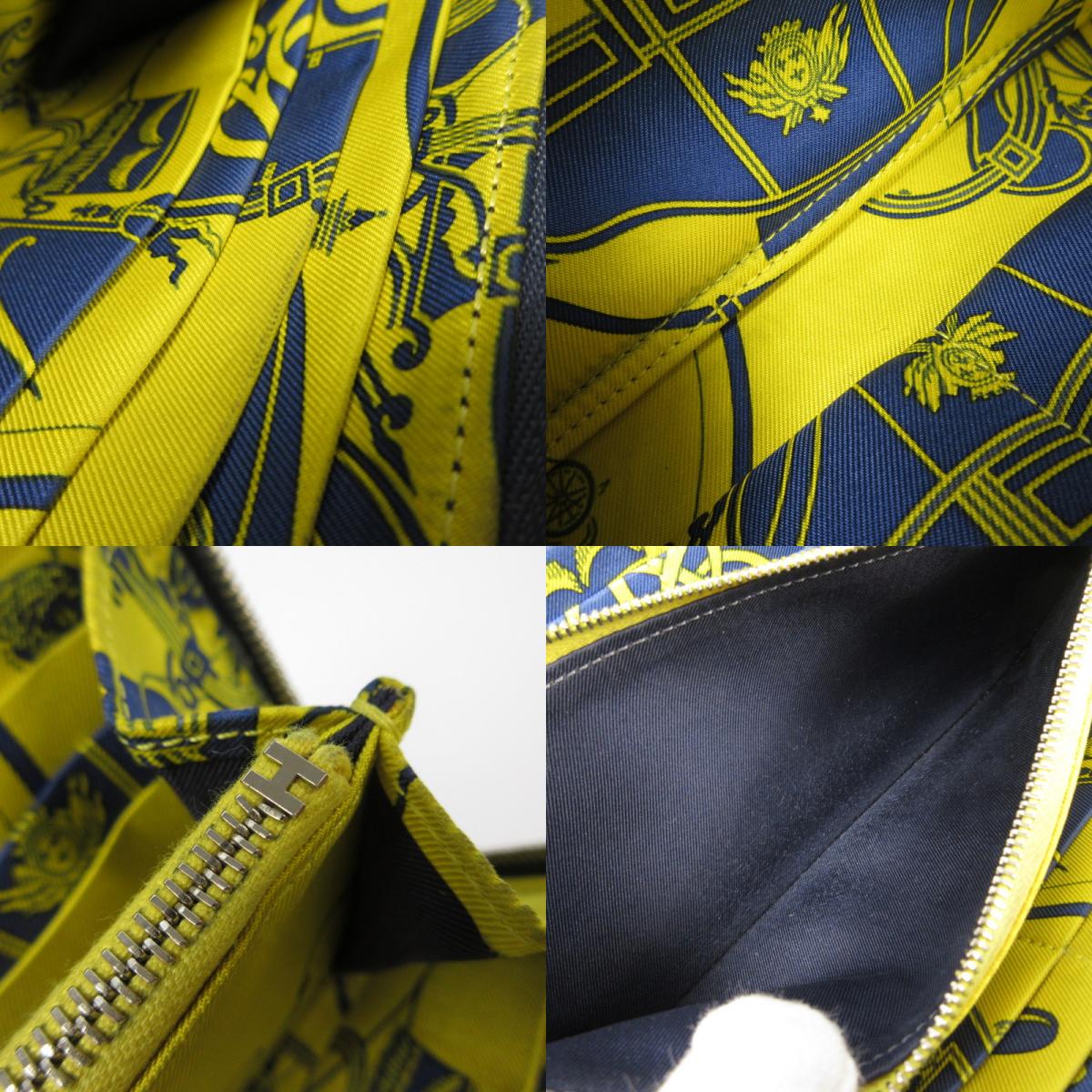 【中古】HERMES | エルメス アザップロングシルクイン 長財布