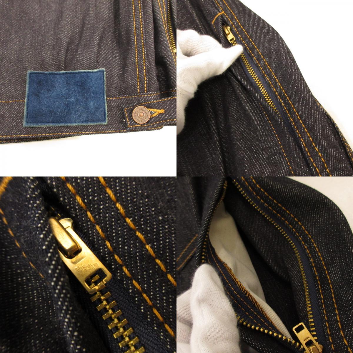 VISVIM | ビズビム SS 101X JKT UNWASHED デニム 0125105006001 ブルー サイズ:2