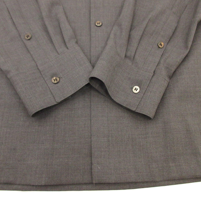 【中古】 LONG SLEEVE CAMP SHIRT 半袖シャツ S25T020-NKWS グレー サイズ:M
