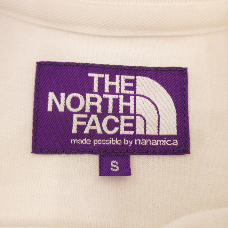 【中古】THE NORTH FACE PURPLE LABEL | ザノースフェイスパープルレーベル Field Long Sleeve Tee 長袖Tシャツ N25SH088 2025S/S ホワイト サイズ:S