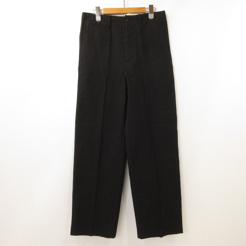 【中古】VISVIM | ビズビム EX WIDE CHINO PANTS パンツ 0125105008008 ワンウォッシュ加工 ブラック サイズ:2