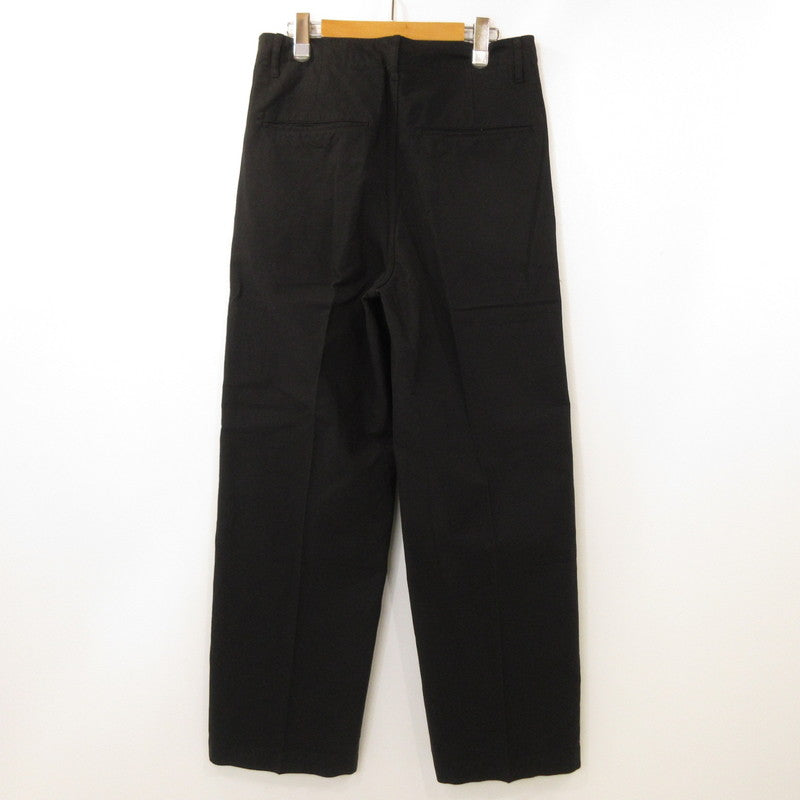 【中古】VISVIM | ビズビム EX WIDE CHINO PANTS パンツ 0125105008008 ワンウォッシュ加工 ブラック サイズ:2