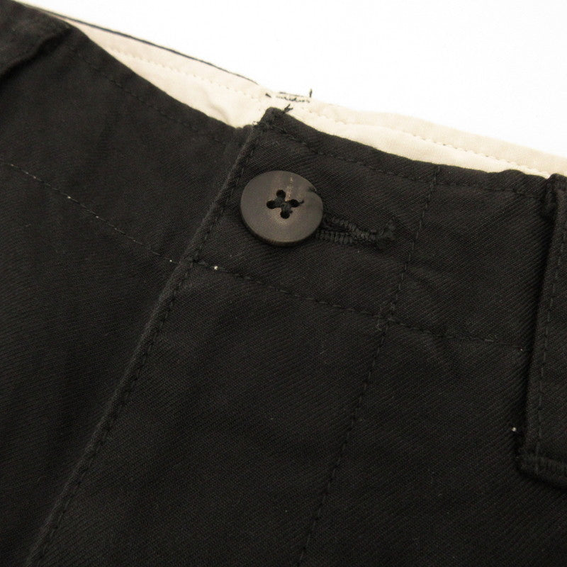 【中古】VISVIM | ビズビム EX WIDE CHINO PANTS パンツ 0125105008008 ワンウォッシュ加工 ブラック サイズ:2