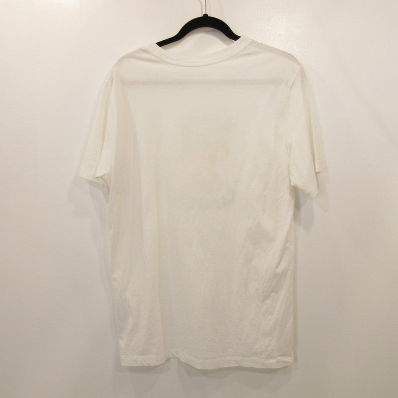 【中古】COACH | コーチ WOOD PECKER 半袖Tシャツ C3394 ホワイト サイズ:M