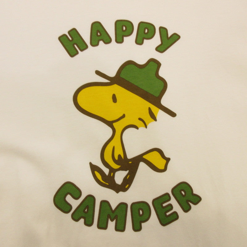【中古】COACH | コーチ WOOD PECKER 半袖Tシャツ C3394 ホワイト サイズ:M