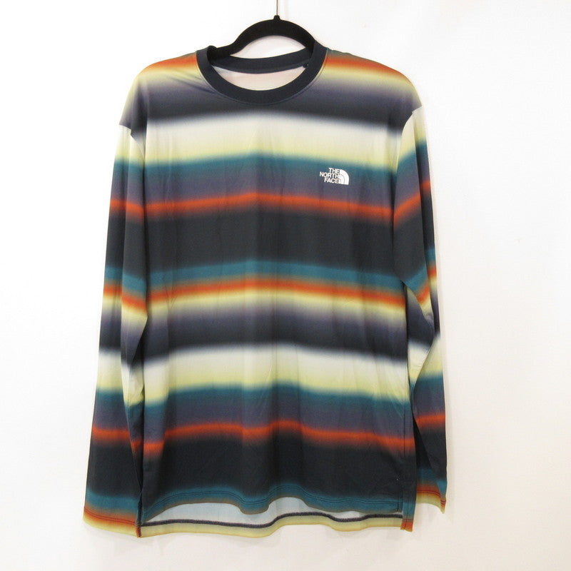 【中古】THE NORTH FACE | ザ・ノースフェイス L/S FREE RUN FD BORDER CREW 長袖Tシャツ NT62491 2024A/W サイズ:M