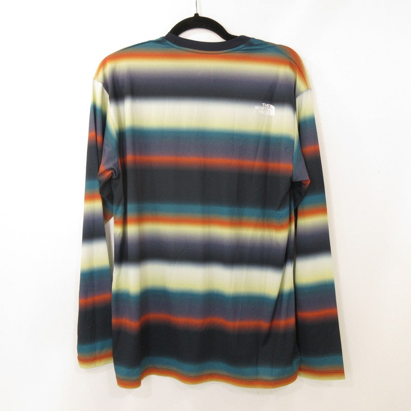 【中古】THE NORTH FACE | ザ・ノースフェイス L/S FREE RUN FD BORDER CREW 長袖Tシャツ NT62491 2024A/W サイズ:M