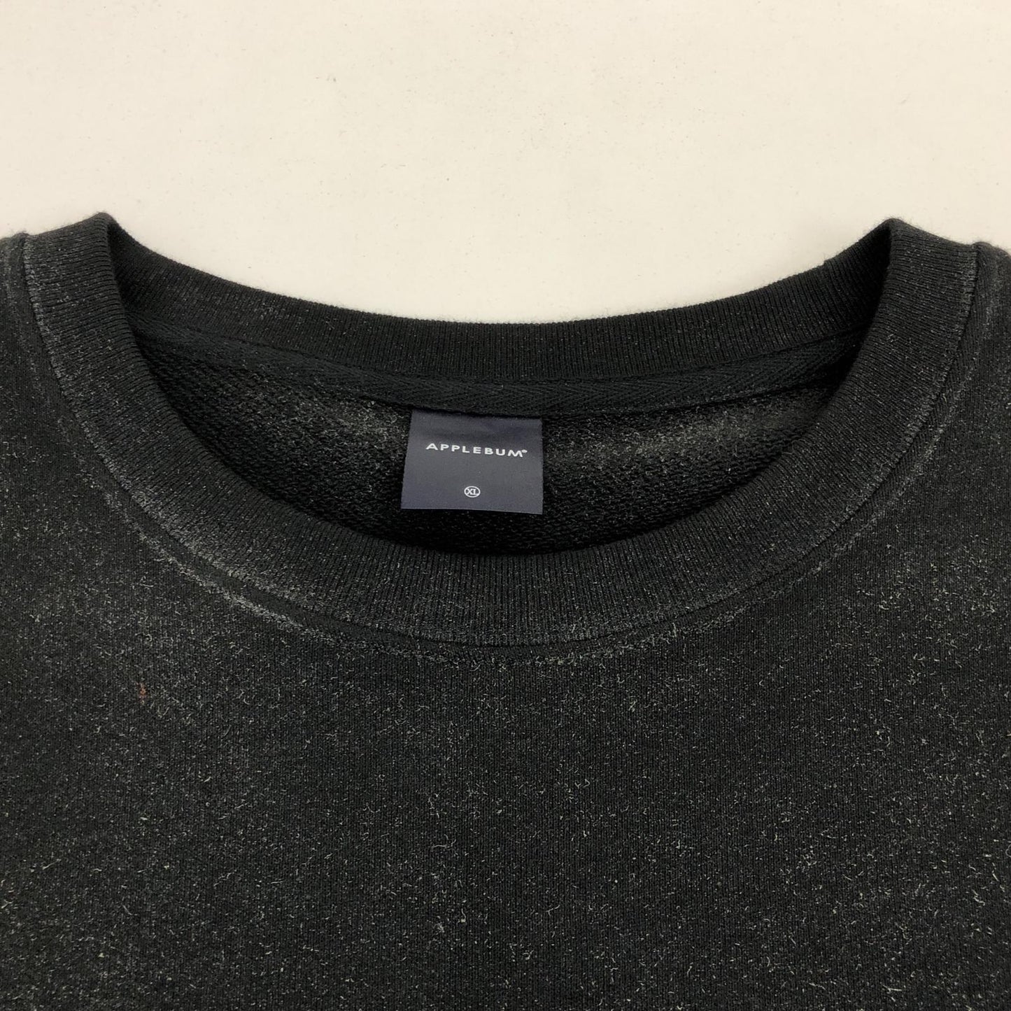 【中古】APPLE BUM | アップルバム Airbrush Crew Sweat スウェット 2420404 2025S/S ブラック サイズ:XL