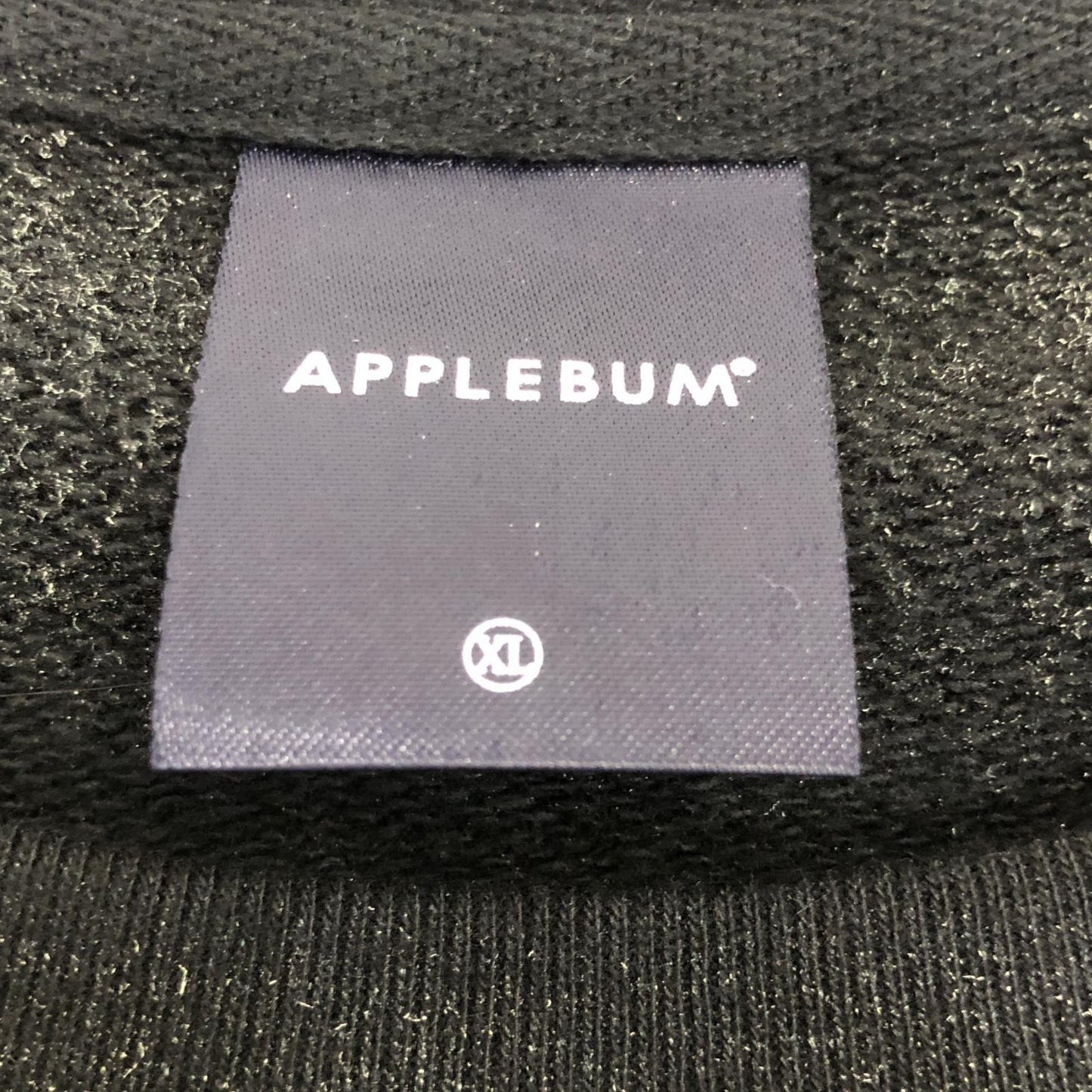 【中古】APPLE BUM | アップルバム Airbrush Crew Sweat スウェット 2420404 2025S/S ブラック サイズ:XL
