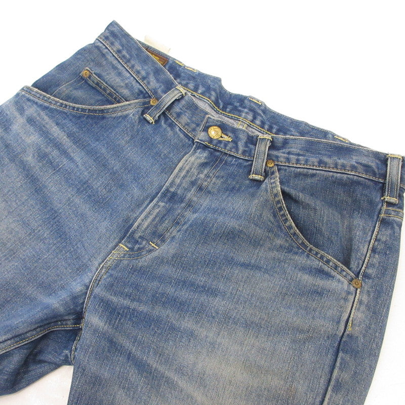 【中古】Lee | リー AMERICAN RIDERS 102 ブーツカット デニムパンツ LM8102 ネイビー サイズ:32