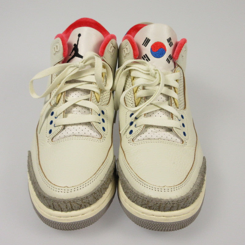 【中古】NIKE | ナイキ AIR JORDAN 3 RETRO OG SP 'SEOUL 2.0' スニーカー IB1482-100 ホワイト 28cm