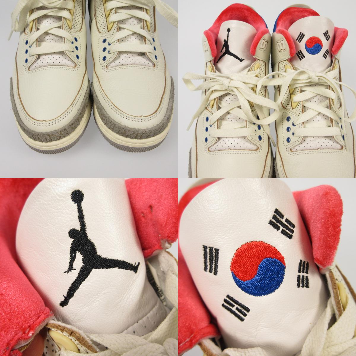 【中古】NIKE | ナイキ AIR JORDAN 3 RETRO OG SP 'SEOUL 2.0' スニーカー IB1482-100 ホワイト 28cm