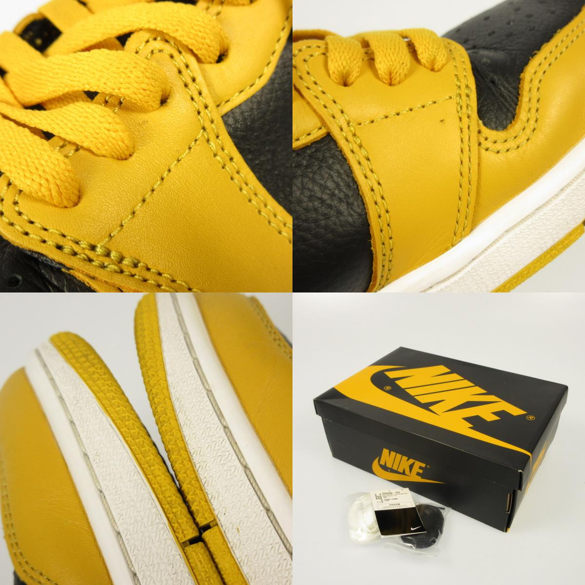 【中古】NIKE | ナイキ AIR JORDAN 1 RETRO HIGH OG POLLEN スニーカー 555088-701 イエロー 26.5cm