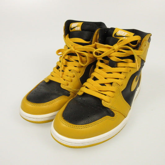 【中古】NIKE | ナイキ AIR JORDAN 1 RETRO HIGH OG POLLEN スニーカー 555088-701 イエロー 26.5cm
