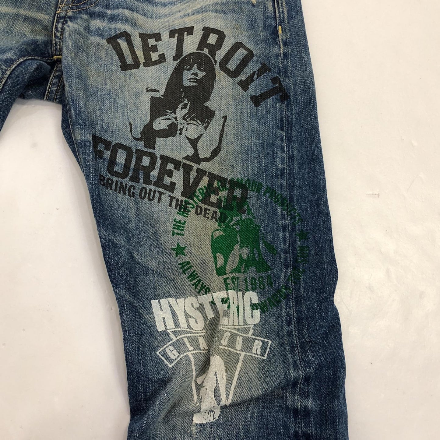 【中古】HYSTERIC GLAMOUR | ヒステリックグラマー デニムパンツ 0241AP19 2014S/S W:29 ブルー
