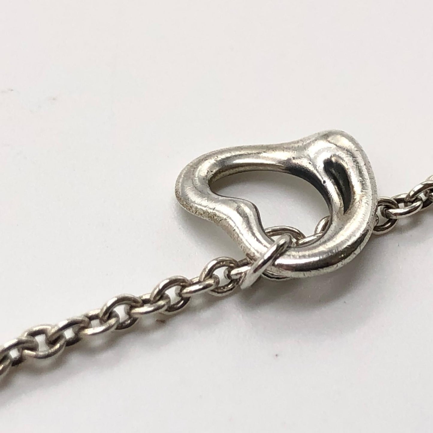 【中古】Tiffany&co | ティファニー オープンハート ブレスレット