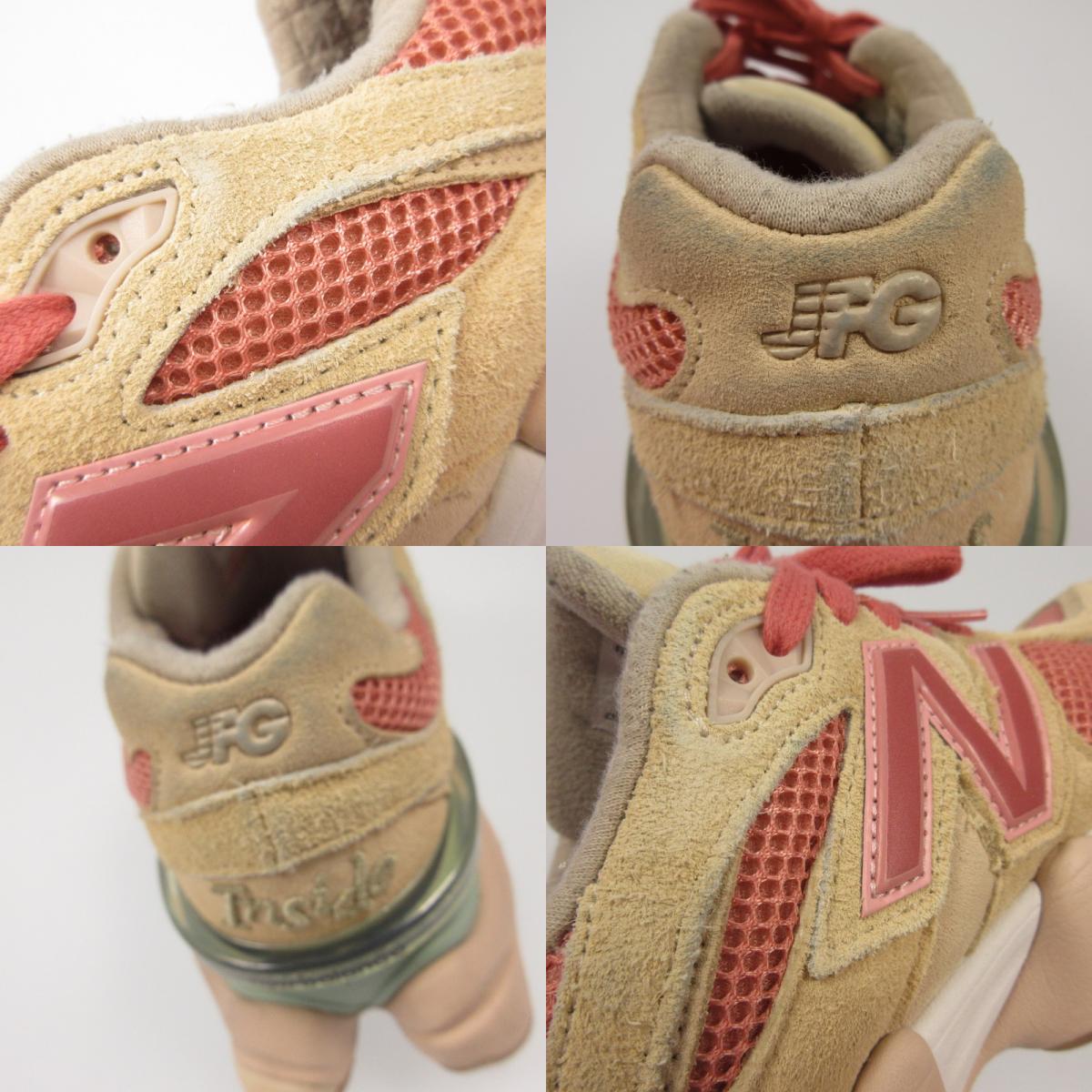 【中古】NEW BALANCE | ニューバランス 9060 Inside Voices スニーカー U9060JF1 ピンク 27.5cm
