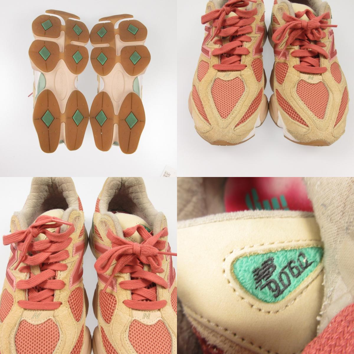 【中古】NEW BALANCE | ニューバランス 9060 Inside Voices スニーカー U9060JF1 ピンク 27.5cm