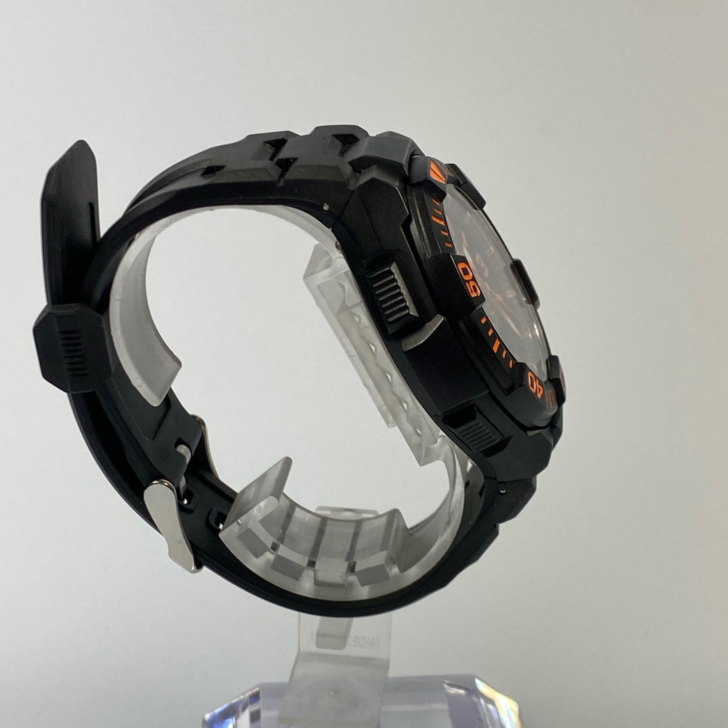 【中古】Q&Q | キューアンドキュー SOLARMATE 腕時計 MD06-315 アナデジ電波ソーラー ブラック