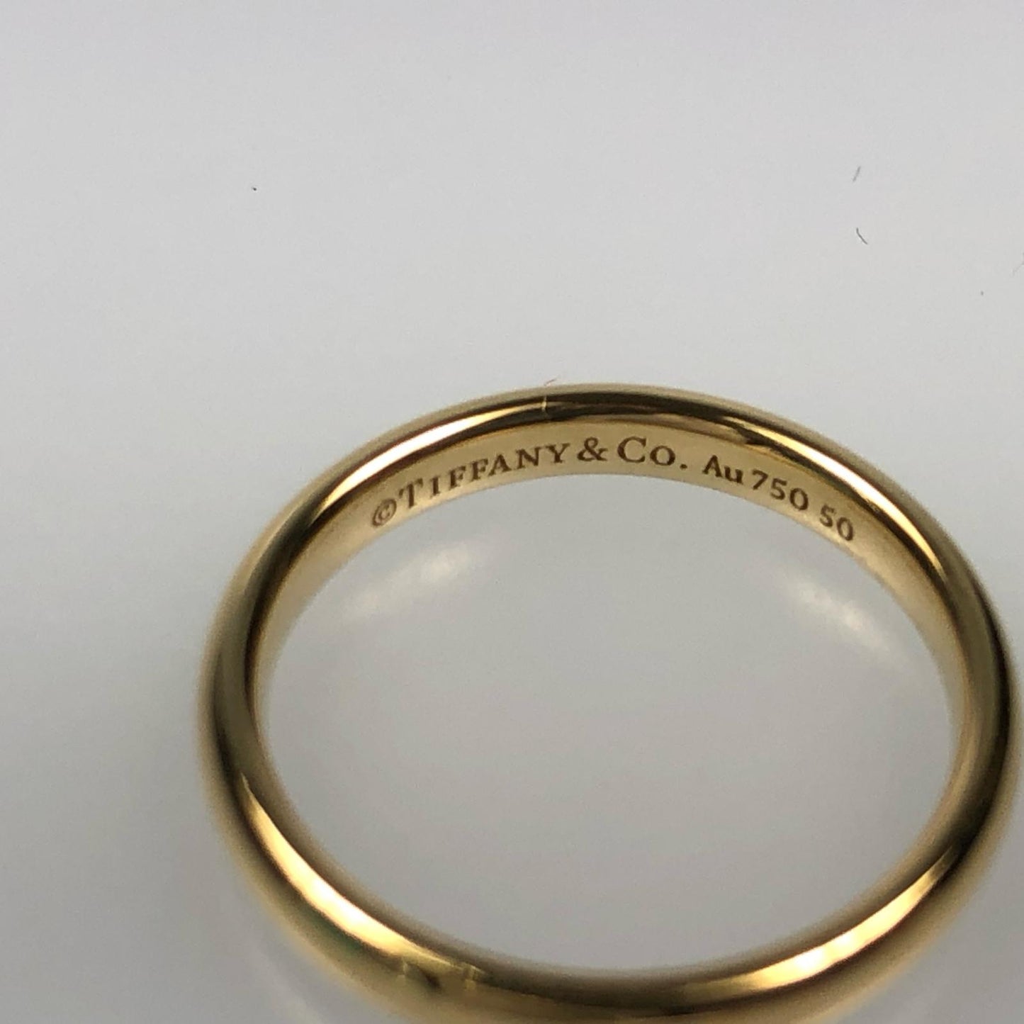 【中古】Tiffany&co | ティファニー クラシックバンドリング リング・指輪 K18