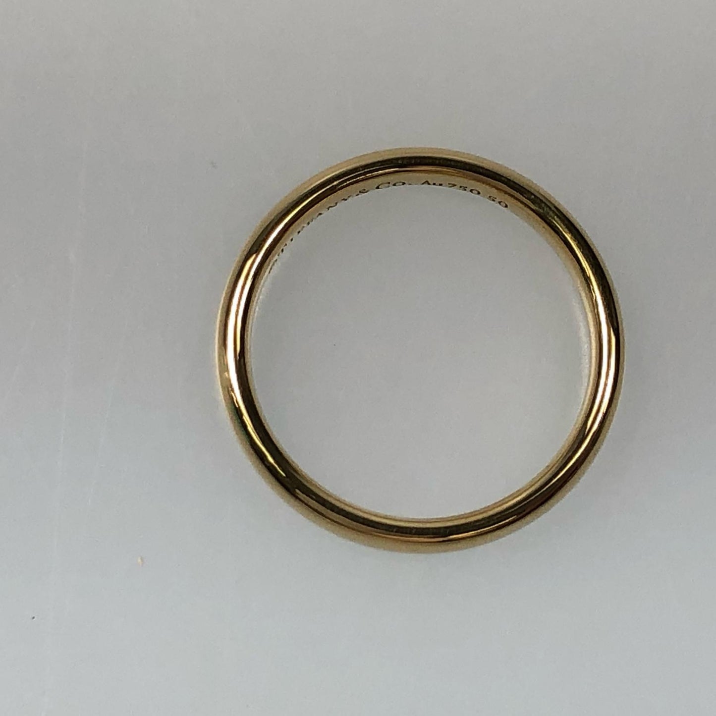 【中古】Tiffany&co | ティファニー クラシックバンドリング リング・指輪 K18