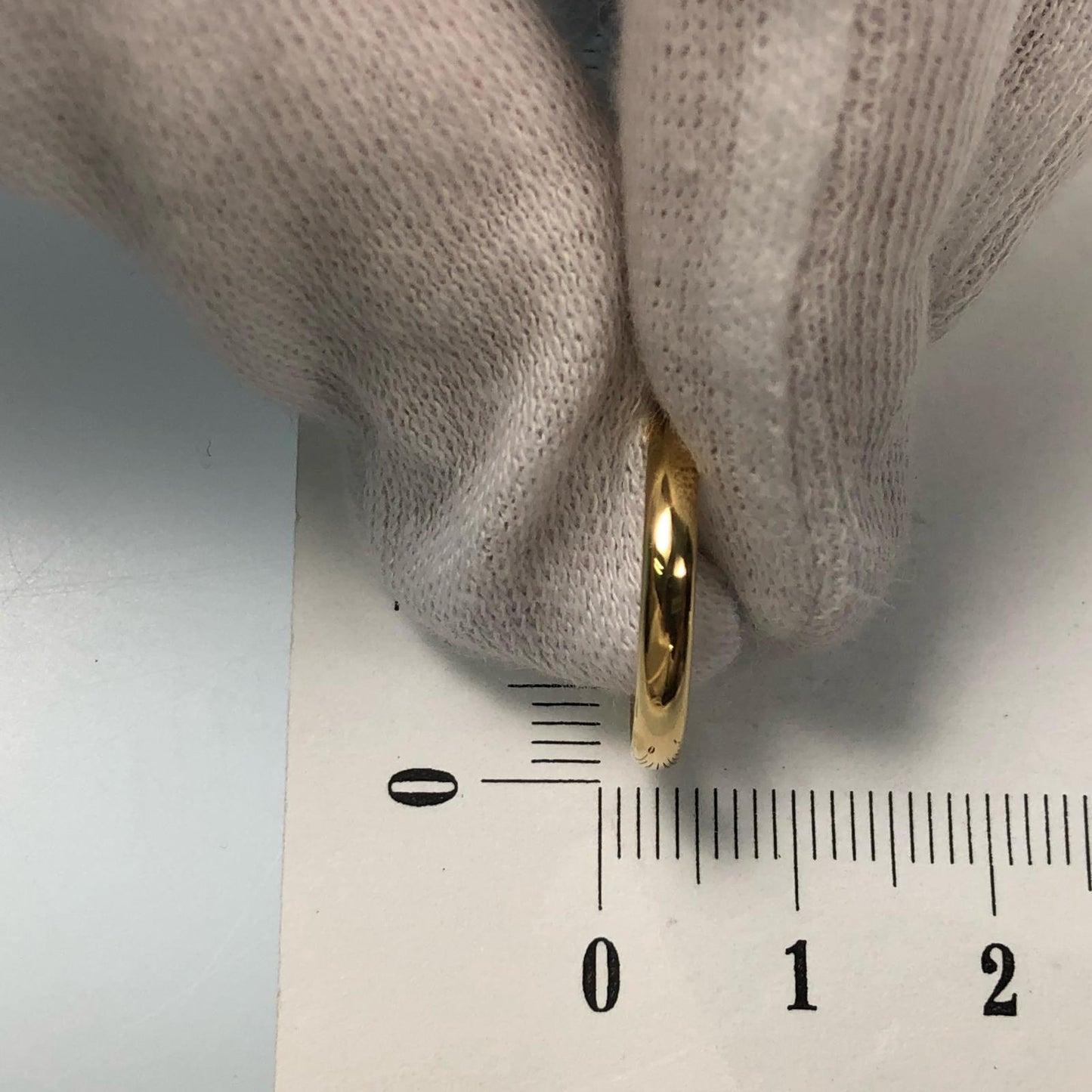 【中古】Tiffany&co | ティファニー クラシックバンドリング リング・指輪 K18
