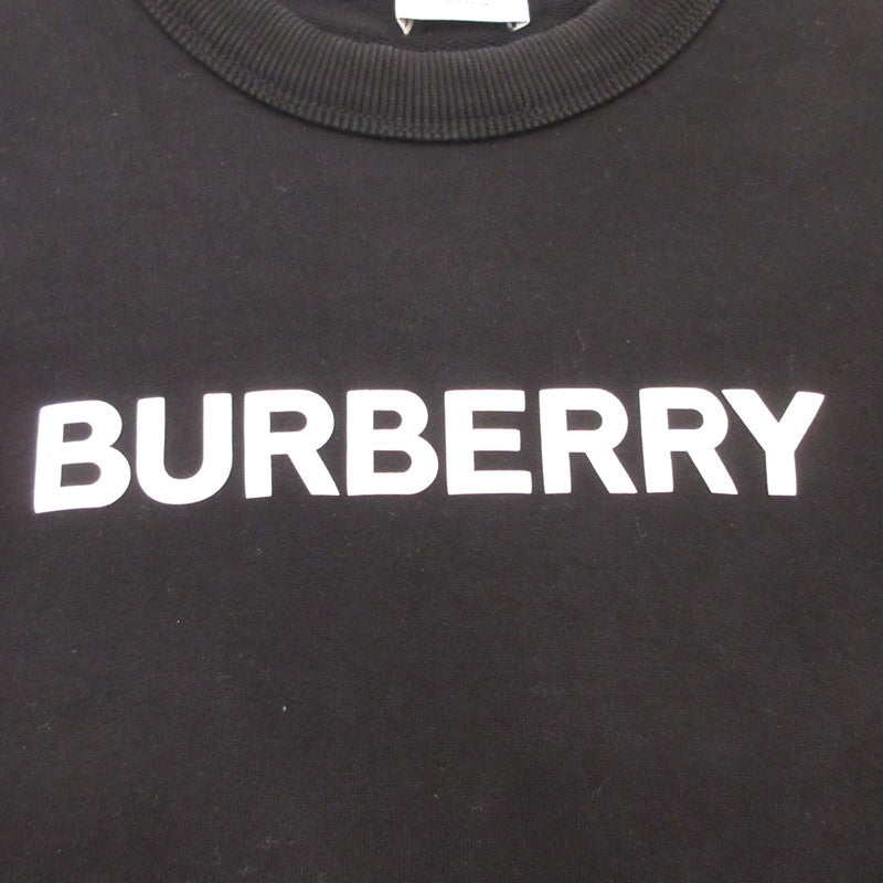 【中古】BURBERRY London England | バーバリーロンドンイングランド Logo Print Sweatshirt スウェット 8055312 国内正規品 ブラック サイズ:XS