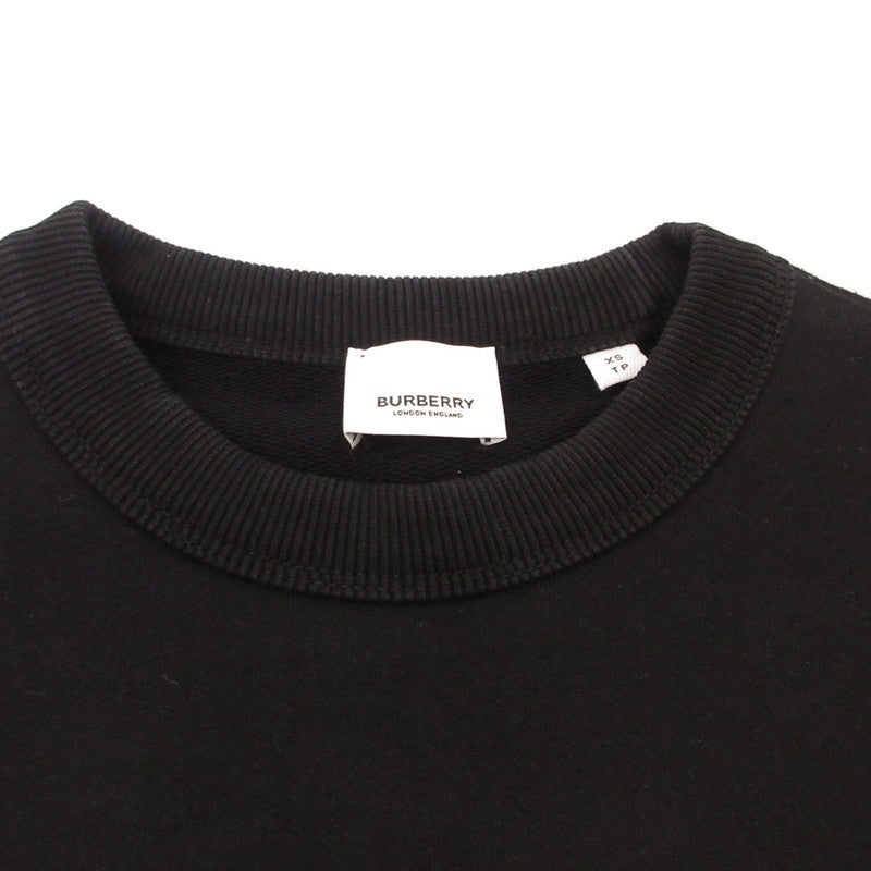 【中古】BURBERRY London England | バーバリーロンドンイングランド Logo Print Sweatshirt スウェット 8055312 国内正規品 ブラック サイズ:XS