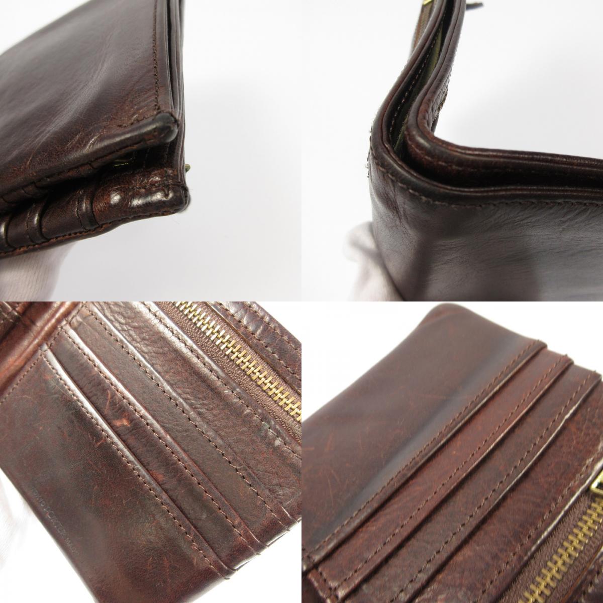 【中古】PORTER | ポーター SOAK 二つ折り財布 101-06002 ブラウン