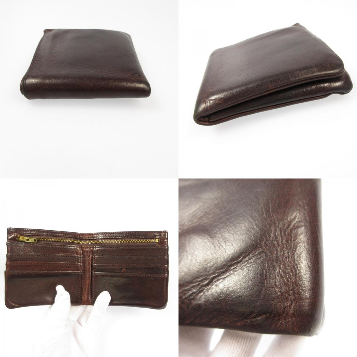 【中古】PORTER | ポーター SOAK 二つ折り財布 101-06002 ブラウン