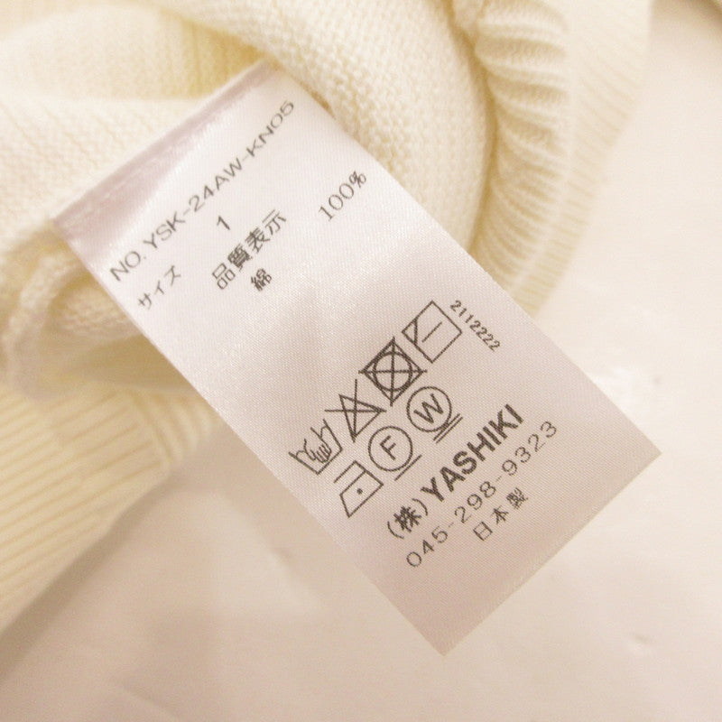 【中古】 Shutei Knit セーター YSK-24AW-KN05 2024A/W アイボリー サイズ:1