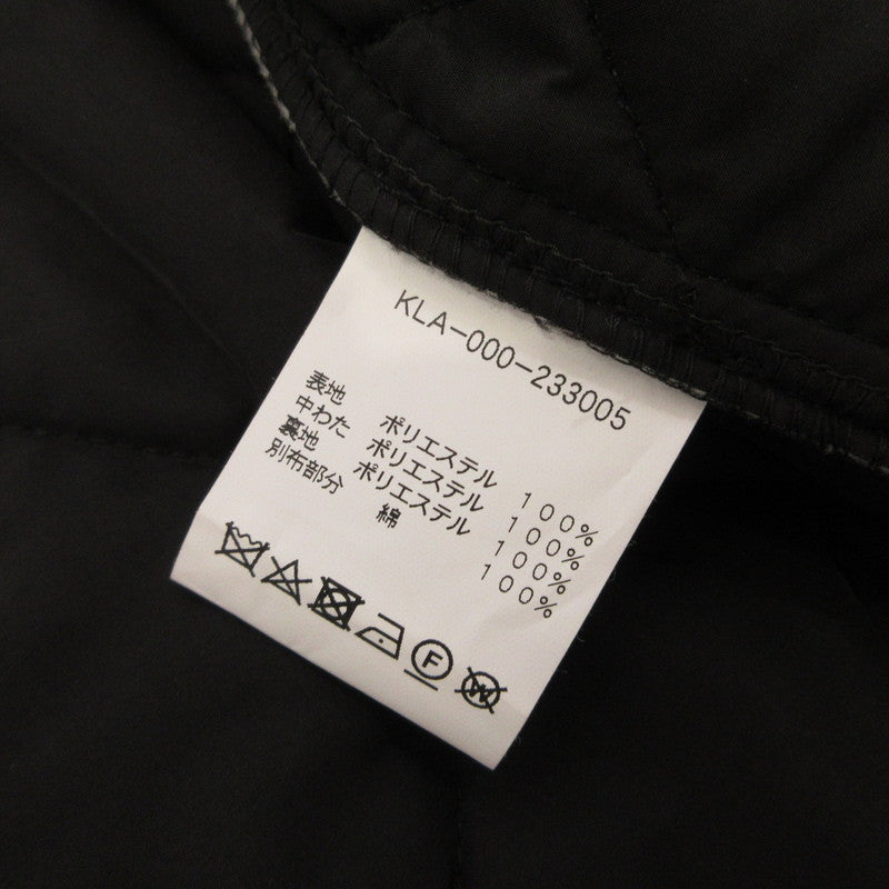 【中古】Kinloch Anderson | キンロックアンダーソン QUILTED JKT その他アウター KLA-000-233005 ブラック サイズ:38
