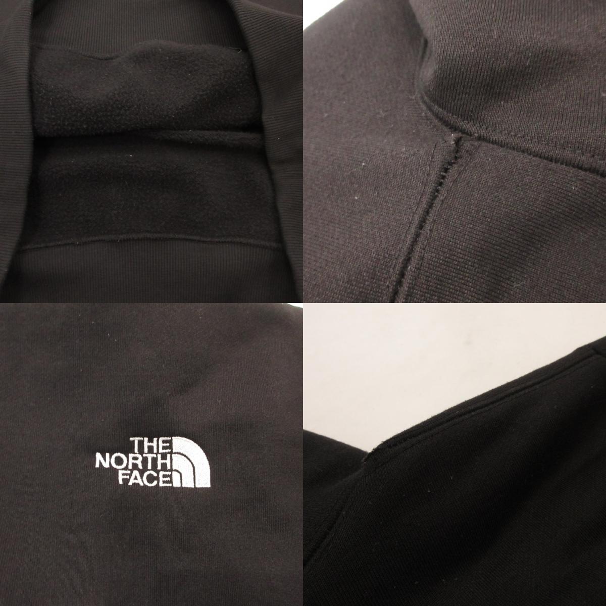 【中古】THE NORTH FACE | ザ・ノースフェイス HEATHER LOGO BIG HOODIE パーカー NT61821R ブラック サイズ:L