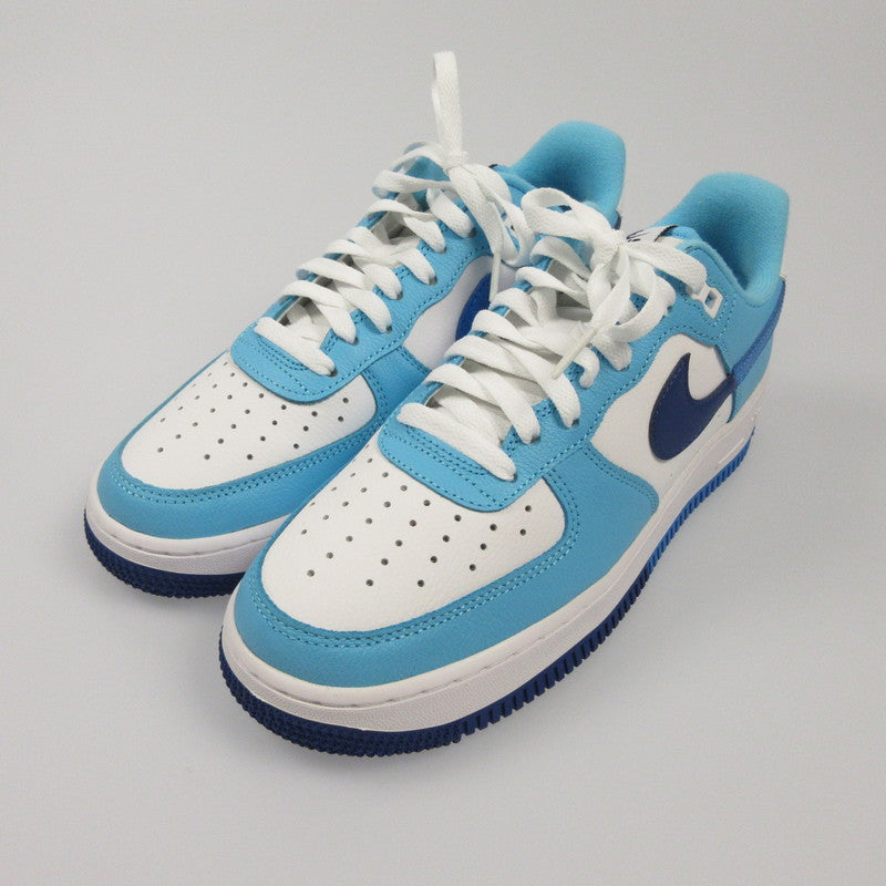 【中古】NIKE | ナイキ AIR FORCE 1 '07 LV8 スニーカー DZ2522-100 ライトブルー 26cm