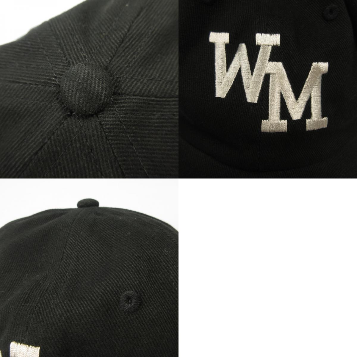 【中古】WACKOMARIA | ワコマリア 6 PANEL CAP TYPE-2 キャップ 24FW-WMA-CP07 2024A/W ブラック