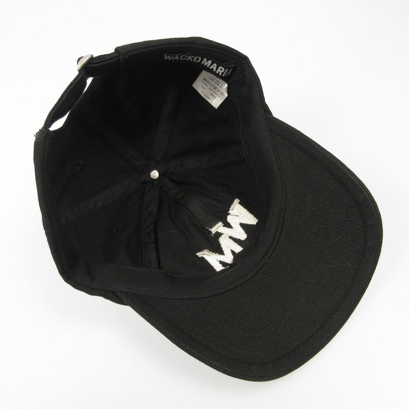 【中古】WACKOMARIA | ワコマリア 6 PANEL CAP TYPE-2 キャップ 24FW-WMA-CP07 2024A/W ブラック