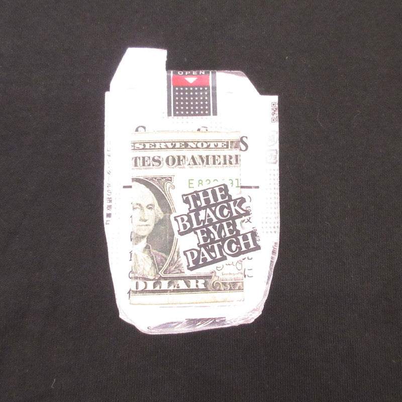 【中古】BlackEyePatch | ブラックアイパッチ PACK IN THE POCKET L/S TEE 長袖Tシャツ 2024A/W ブラック サイズ:M