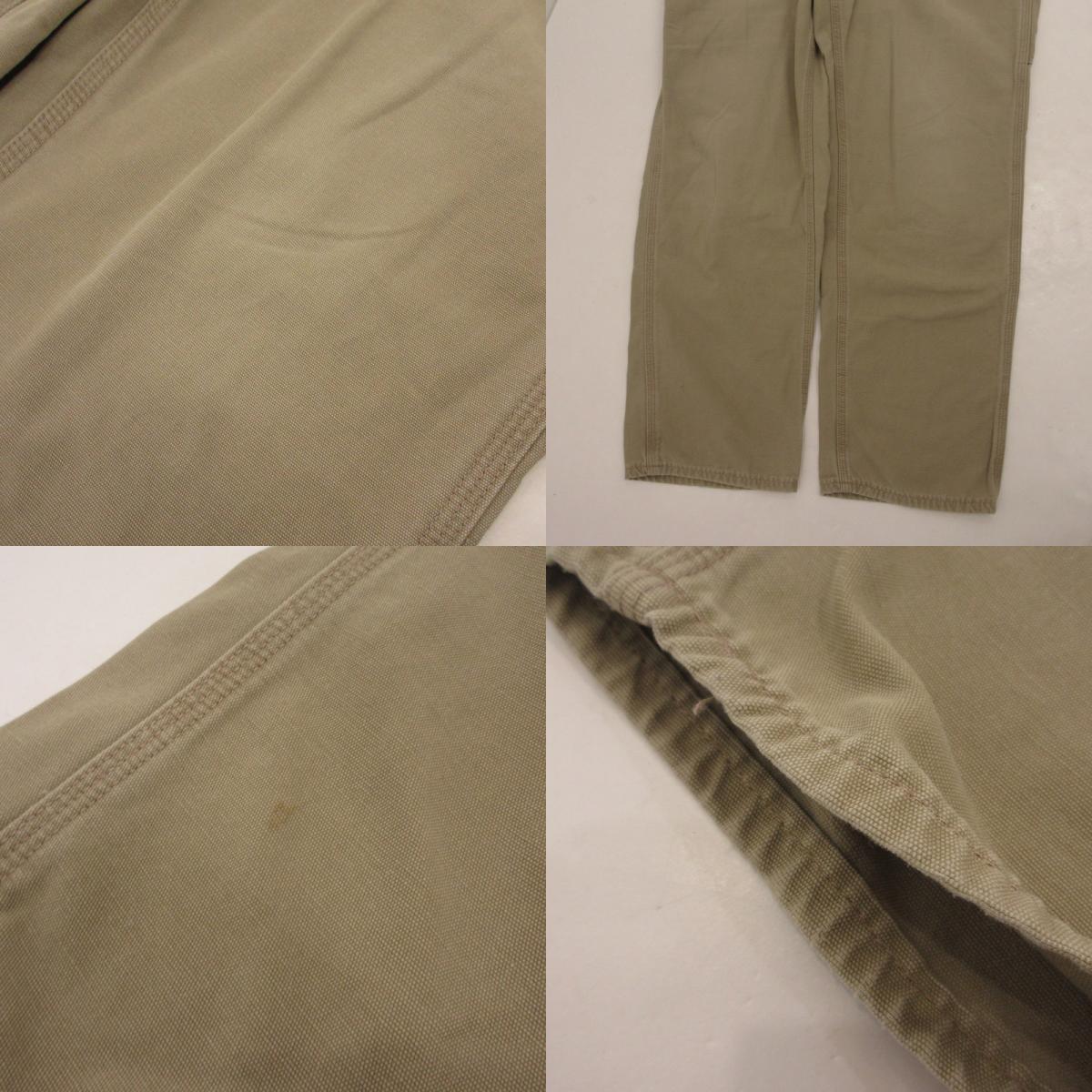 【中古】Carhartt | カーハート WORK PANTS パンツ FRB159 GKH ベージュ サイズ:32