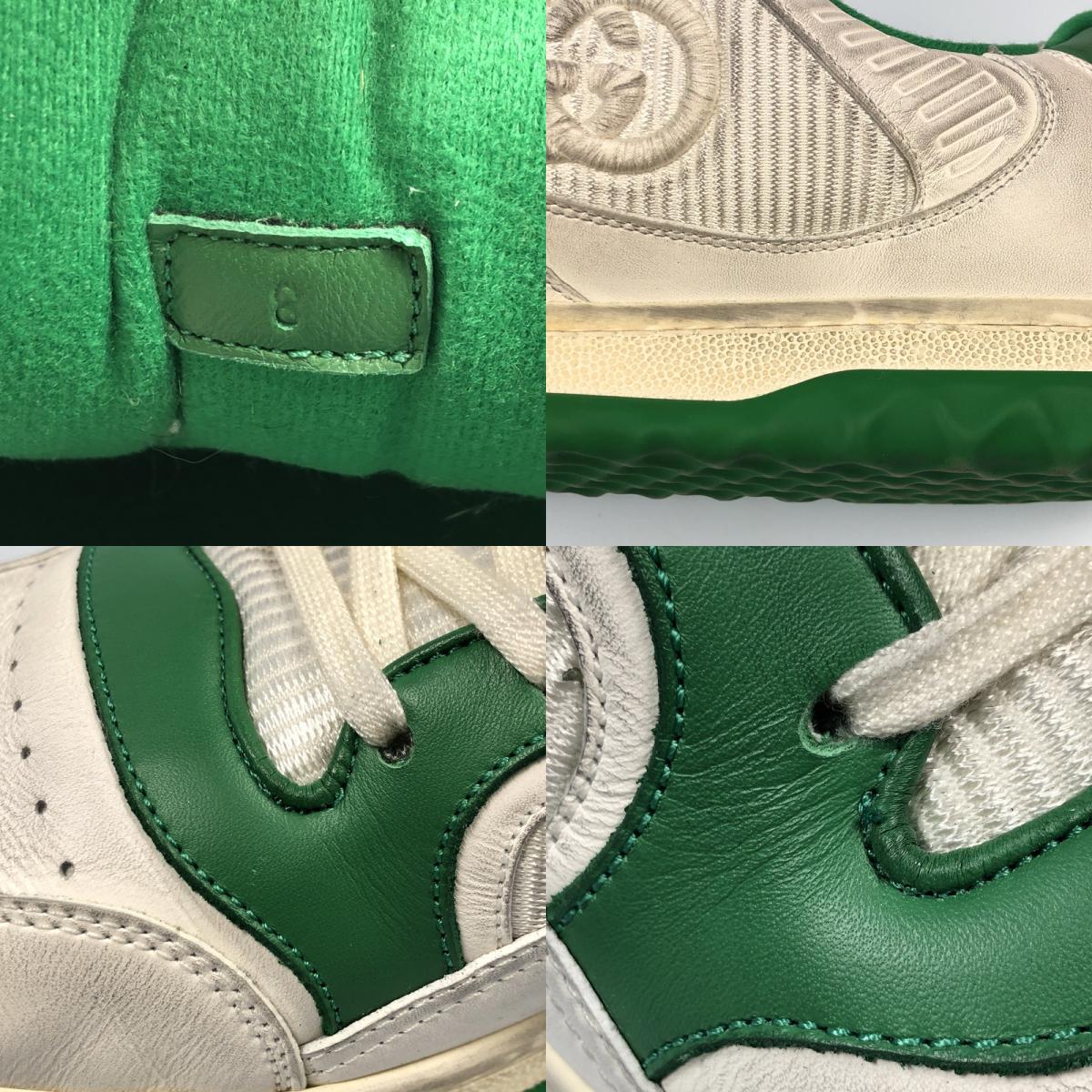 【中古】GUCCI | グッチ MAC80 スニーカー 749896 2024S/S サイズ:8(27cm) グリーン