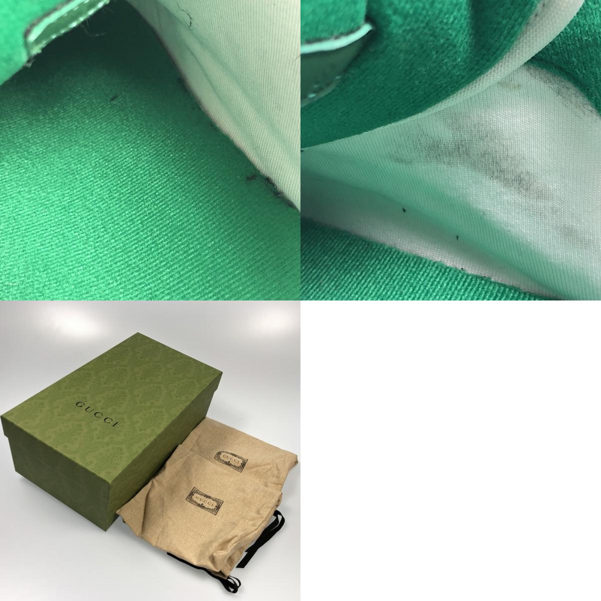 【中古】GUCCI | グッチ MAC80 スニーカー 749896 2024S/S サイズ:8(27cm) グリーン