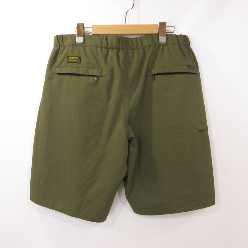 【中古】NUTTY CLOTHING | ナッティークロージング 7 Pockets Nylon Daily shorts ショートパンツ オリーブ サイズ:L