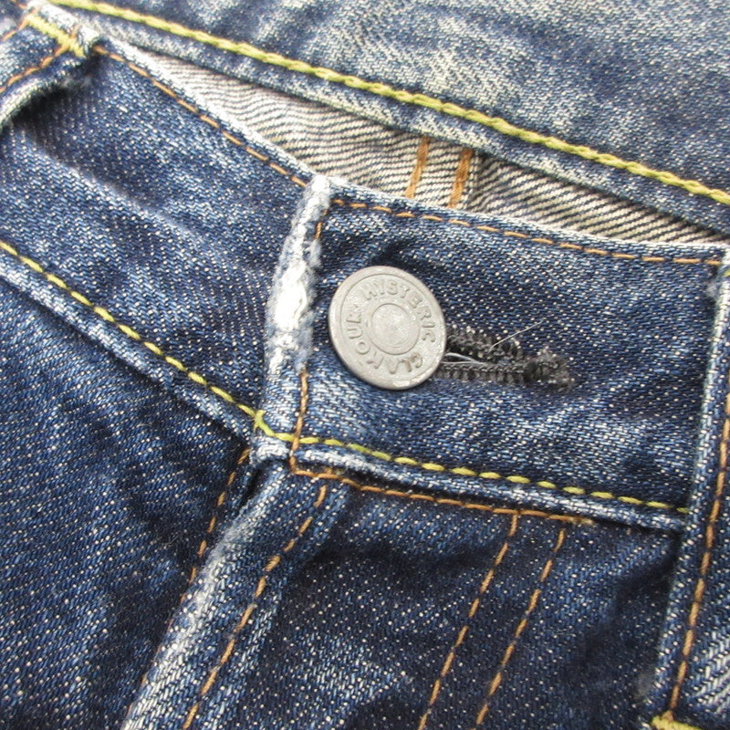 【中古】HYSTERIC GLAMOUR | ヒステリックグラマー デニムパンツ 4AP-2672 クラッシュ加工 ブルー サイズ:30