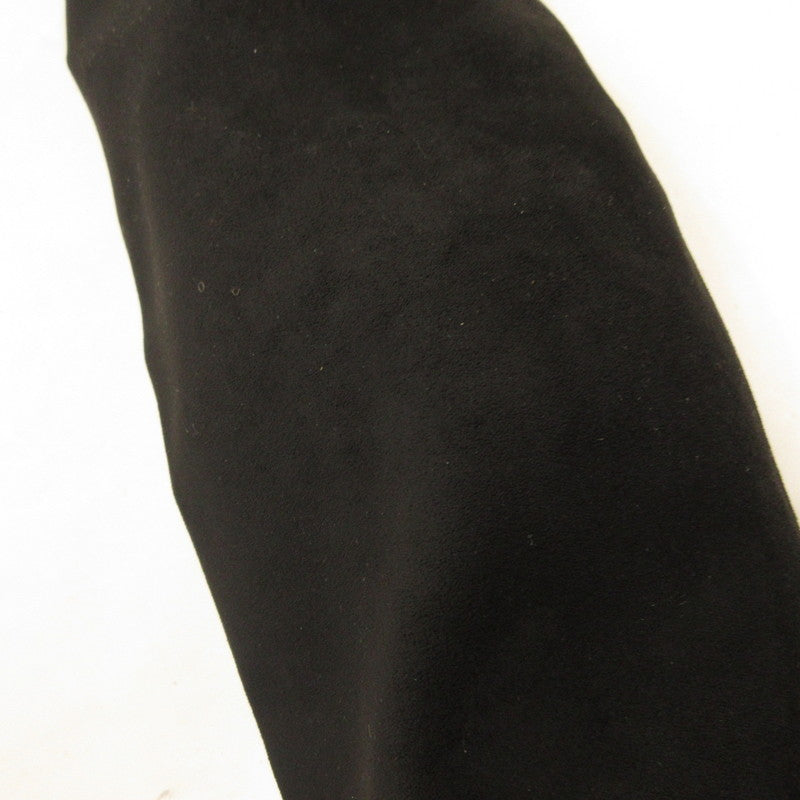 【中古】EMODA | エモダ スクエアフィットロングブーツ ブーツ 042451830401 ブラック サイズ:M