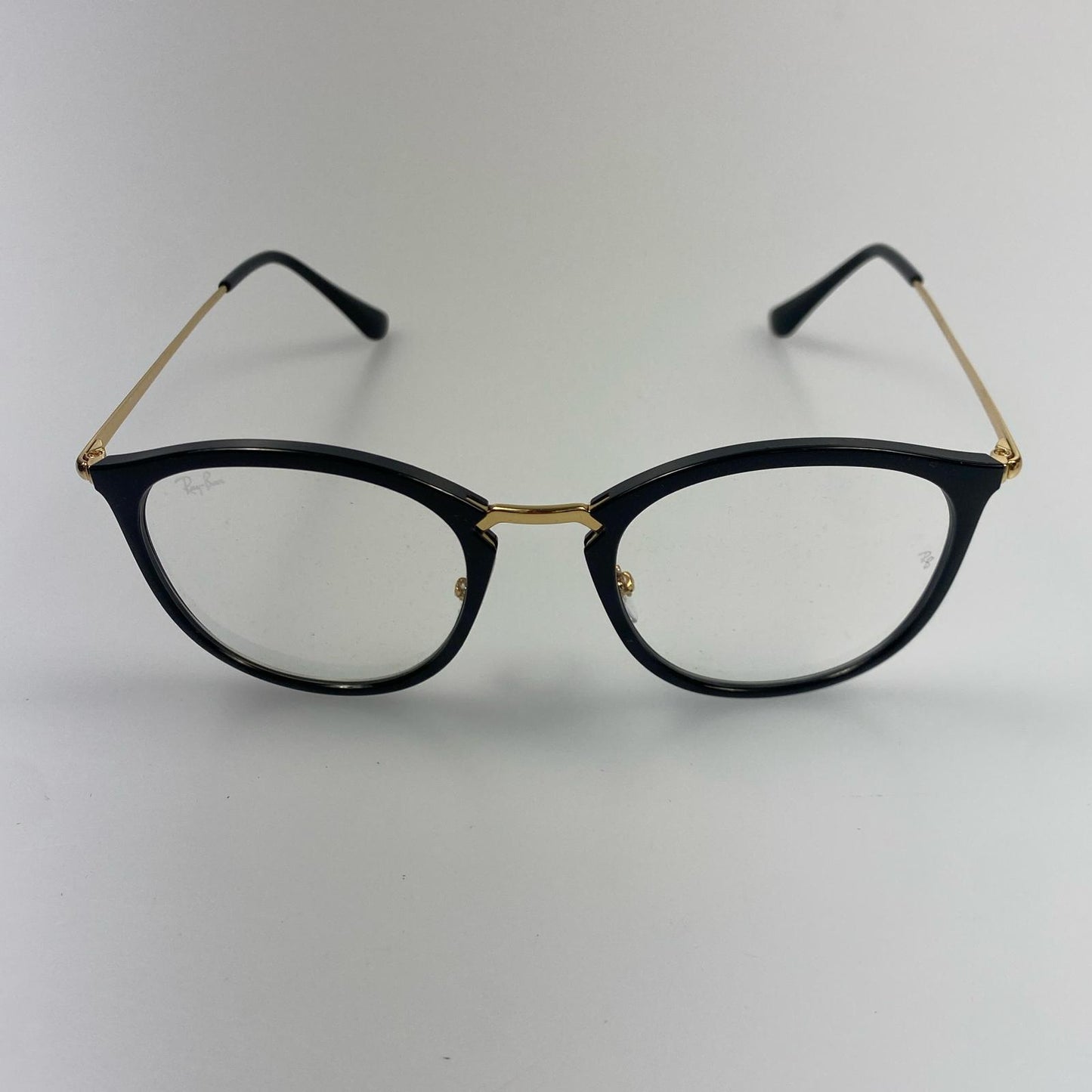 【中古】RAY BAN | レイバン メガネ RB7140 5852 サイズ:49□20 度入り ブラック