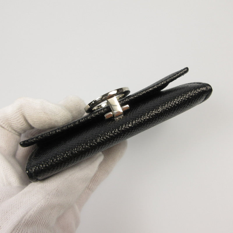 【中古】BVLGARI | ブルガリ ロゴクリップ コインケース 33749 ブラック